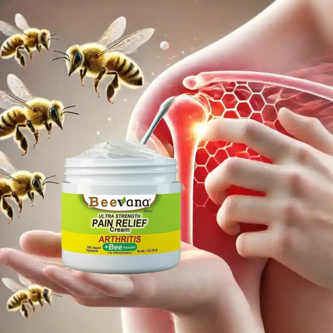 INCREÍBLE VENENO DE ABEJA - CREMA PARA ALIVIO DEL DOLOR - KIT 02 BOTES CON 60 g 😲 😃